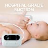 Aspirateur nasal électrique aste pour bébé nettoyeur antarctique avec musique intégrée et veilleuse