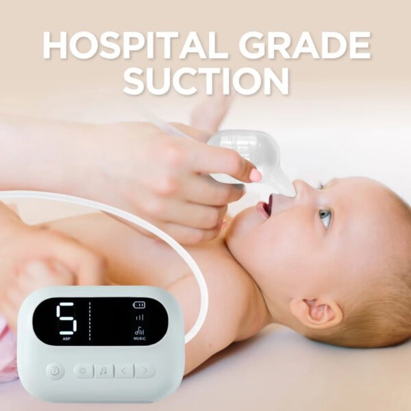 Aspirateur nasal électrique aste pour bébé nettoyeur antarctique avec musique intégrée et veilleuse