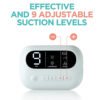 Aspirateur nasal électrique aste pour bébé nettoyeur antarctique avec musique intégrée et veilleuse