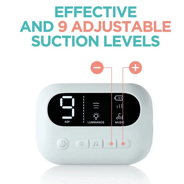 Aspirateur nasal électrique aste pour bébé nettoyeur antarctique avec musique intégrée et veilleuse