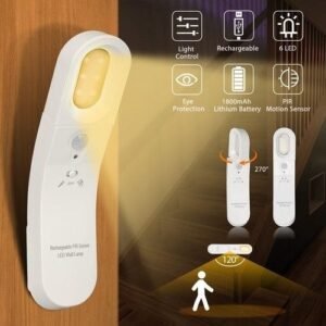 5990012694293056489_120 Lamp LED rechargable de nuit pour salon couloir avec detecteur de mouvement