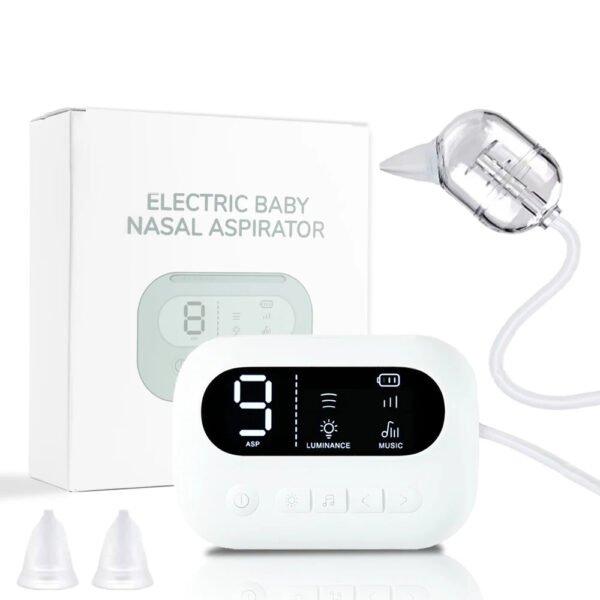 Aspirateur nasal électrique aste pour bébé nettoyeur antarctique avec musique intégrée et veilleuse