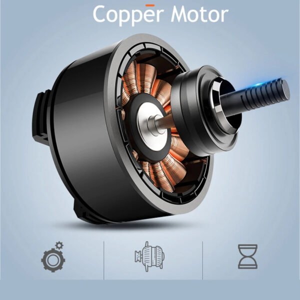 Ventilateur de voiture double tete électrique automobile DC 24V